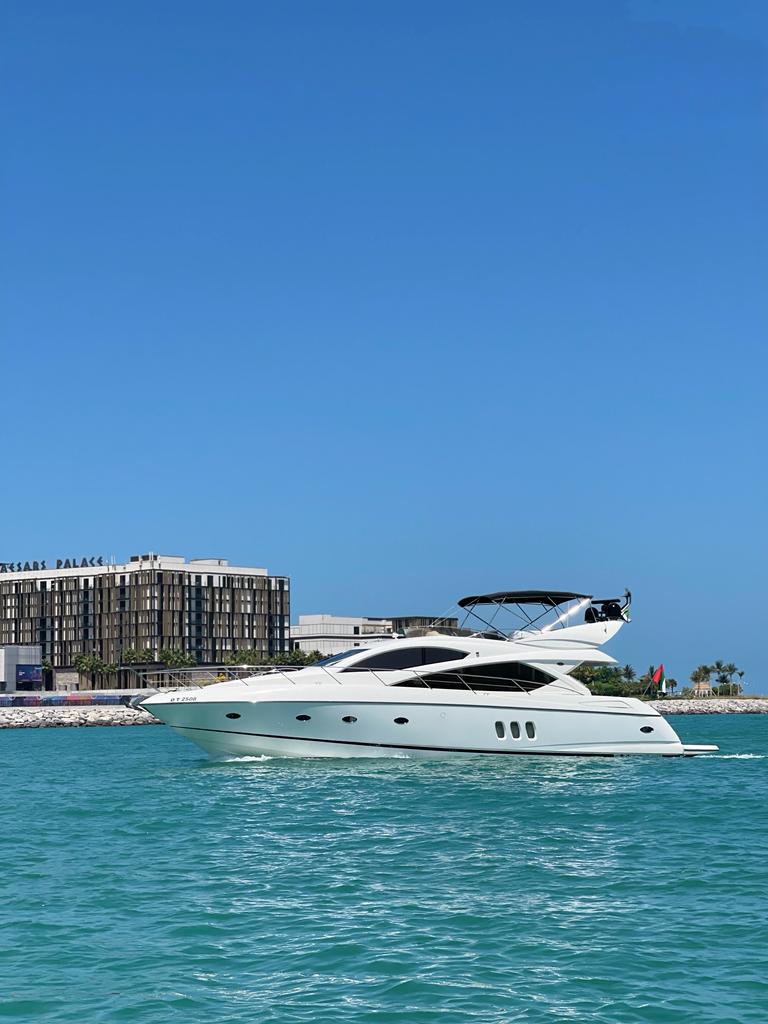 Sunseeker 70ft yacht view 4