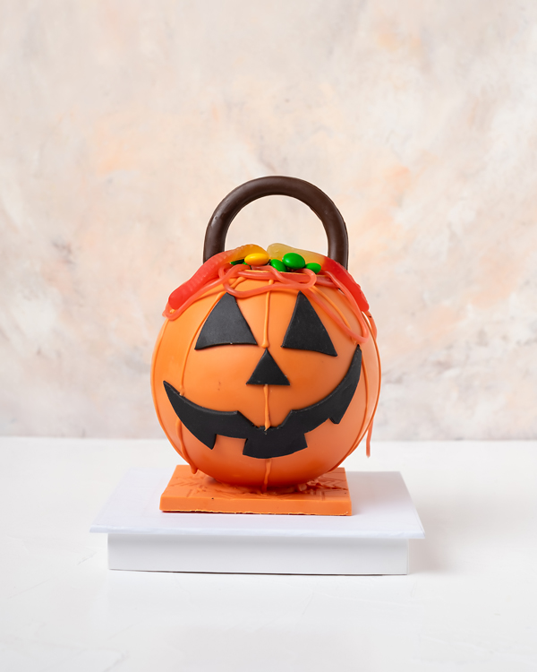 Chocolate Jack-O-Lantern by NJD view 1