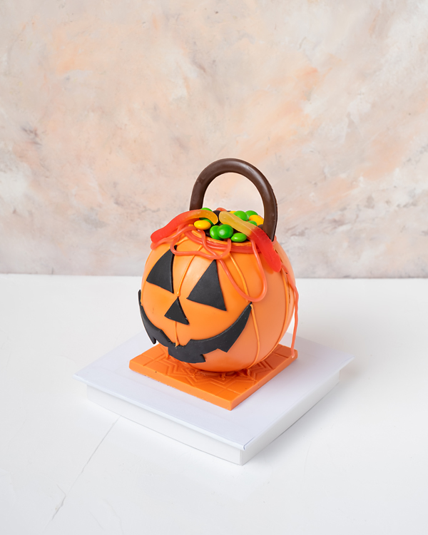 Chocolate Jack-O-Lantern by NJD view 4