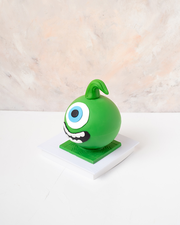 Green one eye monster view 5