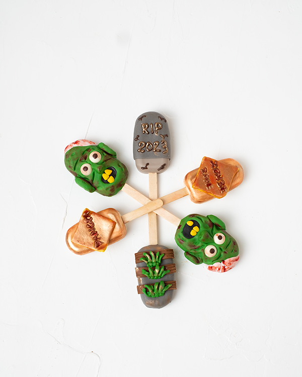 Halloween Cakesicles Assortment by NJD view 1