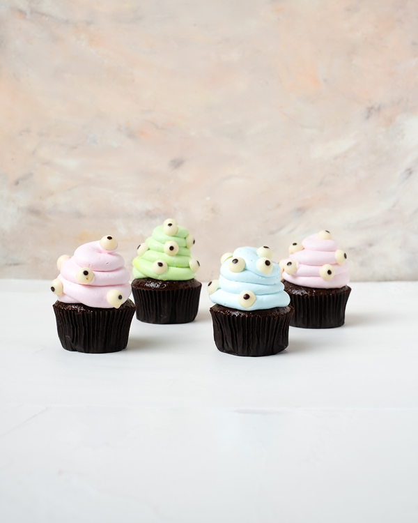 Monster's Eye on Cupcakes view 1