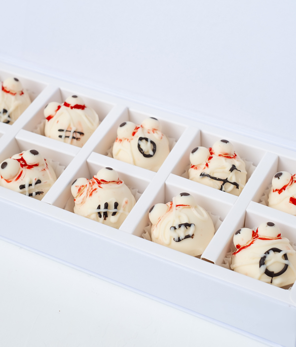 Mini Zombie Cake pops view 4