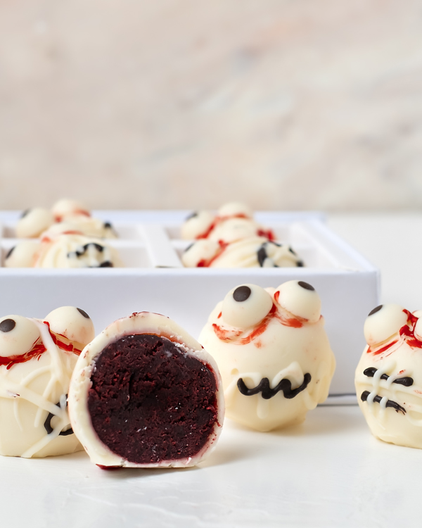 Mini Zombie Cake pops view 5