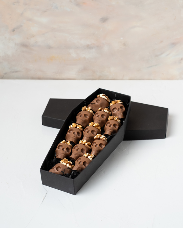 Chocolate Skulls Gone Nuts by NJD view 1