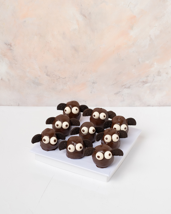 Chocolate Bat Cake Pops by NJD view 4