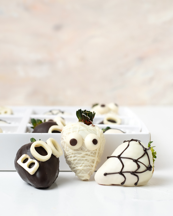 BOO! Chocolate Covered Strawberries view 4