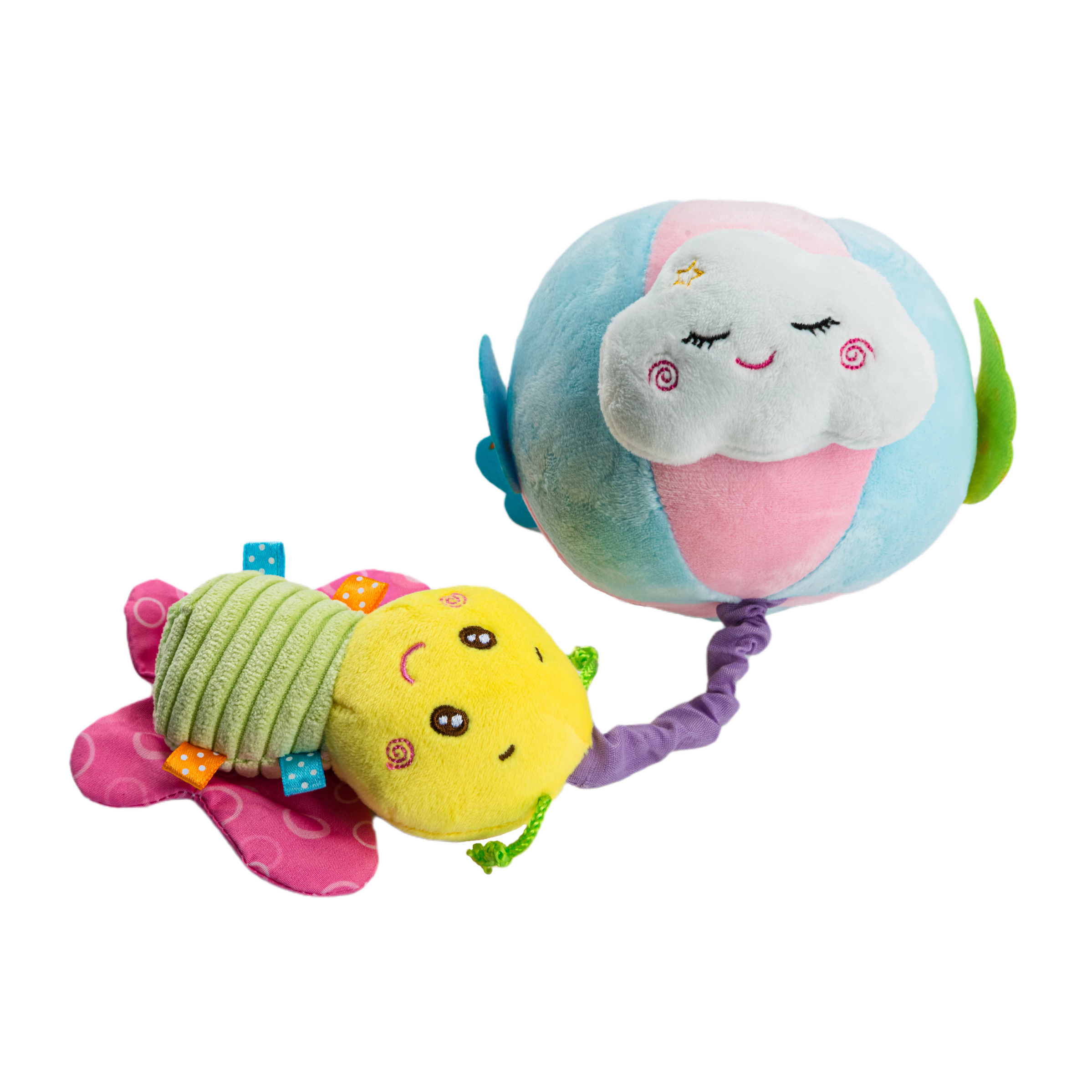 Little Angel Baby Rattle Soft Toy Bee Clip-On Plush Stuffed Hanging Toy36 view 4