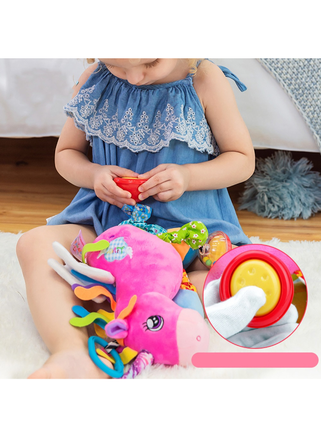Little Angel Baby Rattle Toys for Infant Soft Plush Stuffed Hanging Toy38 view 7