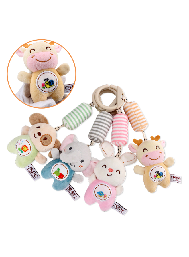 Little Angel Baby Rattle Toys for Infant Soft Plush Stuffed Hanging Toy53 view 5