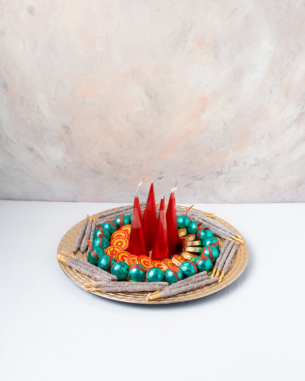 Edible Fire Crackers Hamper Collection by NJD view 1