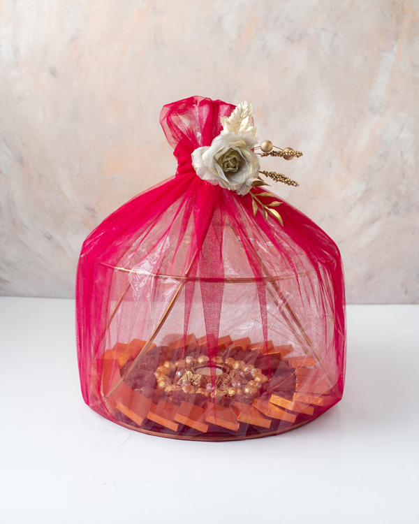 Golden and Orange Hamper view 6