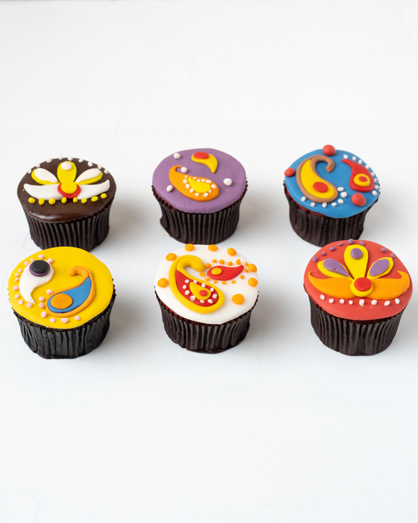 Diwali Theme Cupcakes view 5