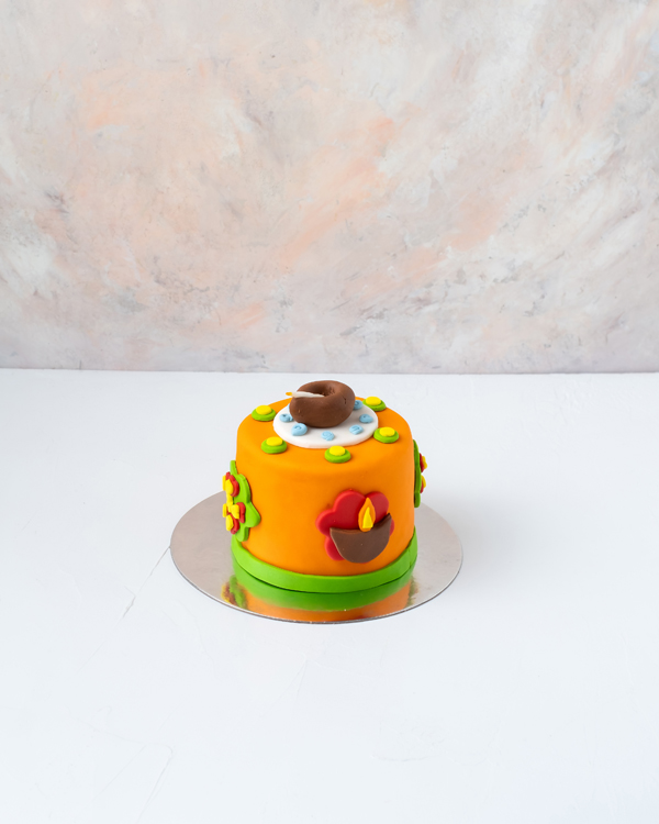Ethnic Diwali Mini Cake view 5