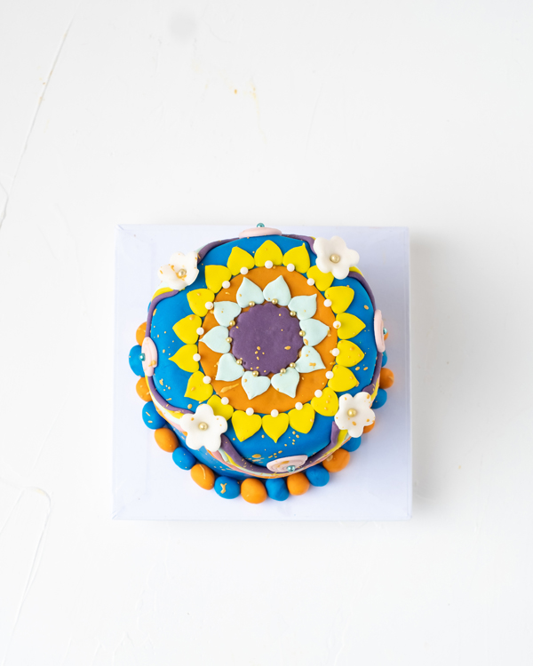 Diwali Celebration Cake view 5