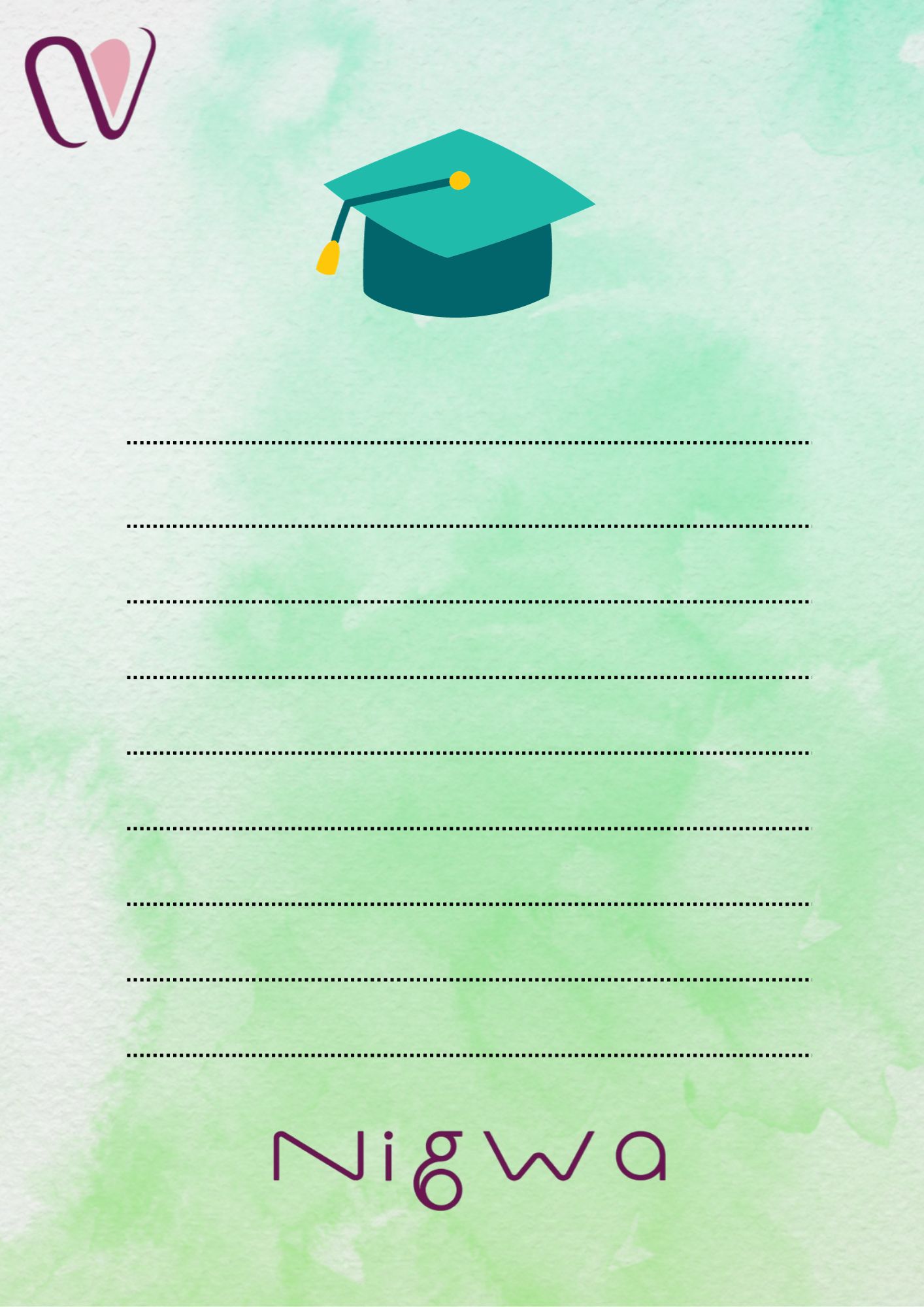 Graduation Card 5 view 6