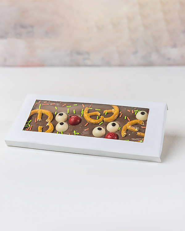Reindeer Chocolate Bar by NJD view 1