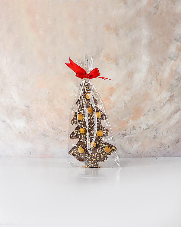 200gram Tablet Chocolate Christmas Tree by NJD view 1