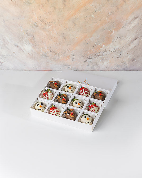 Assorted Christmas Strawberries Collection  by NJD view 1