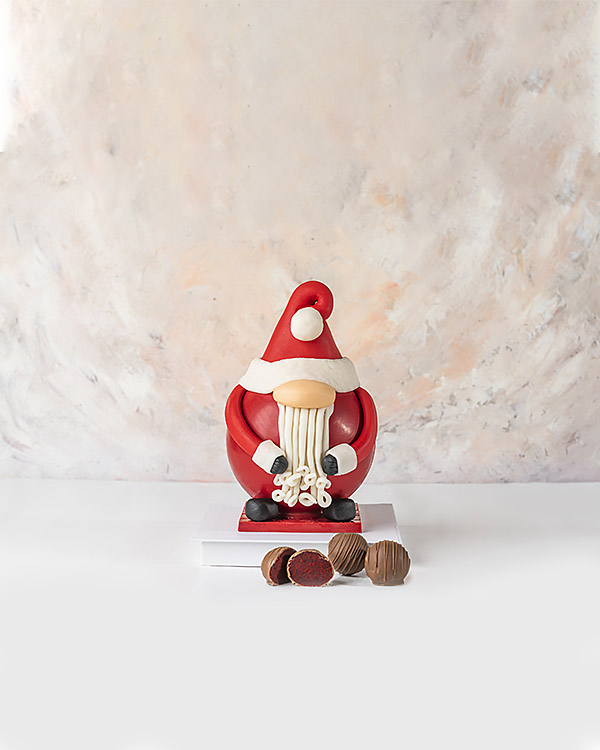 3D Santa with Long Beard by NJD view 4