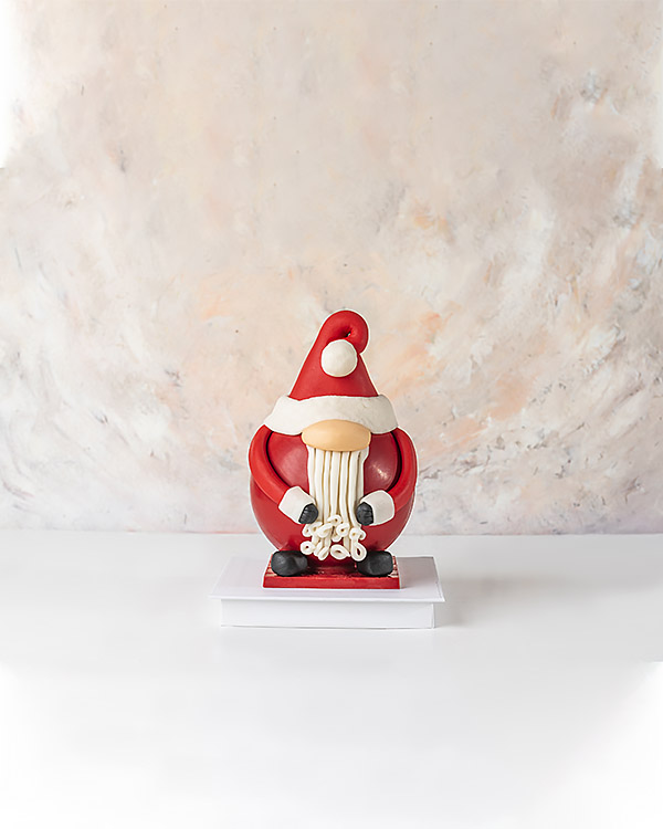 3D Santa with Long Beard by NJD view 6