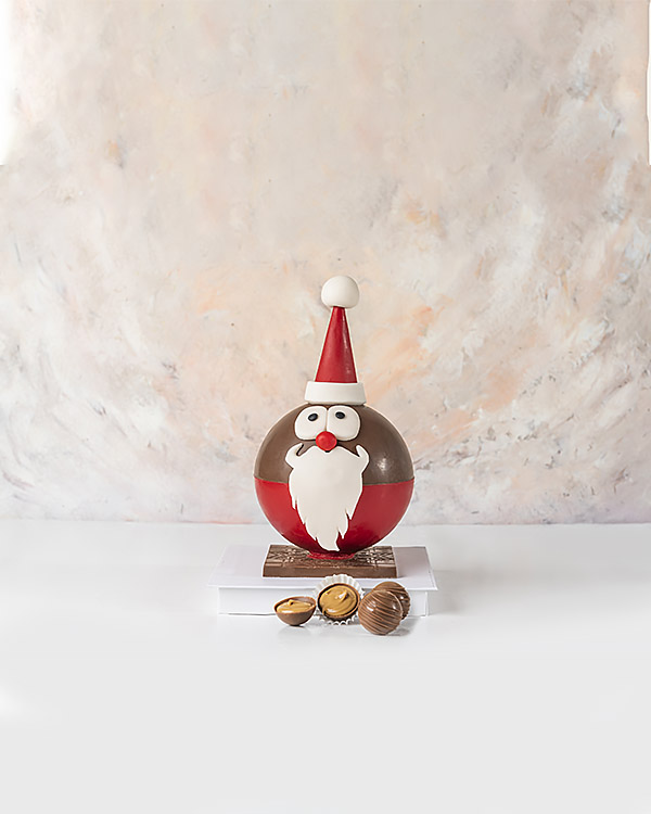 3D Chocolate Pinata Santa  by NJD view 1