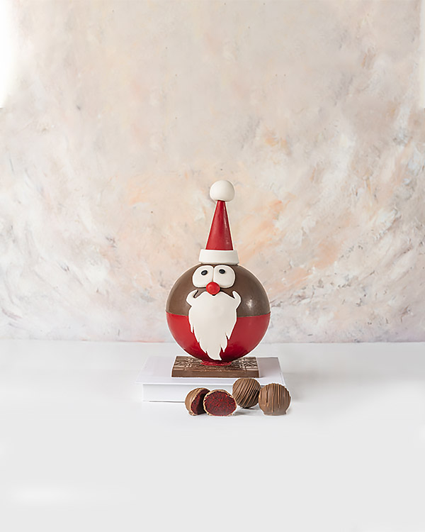 3D Chocolate Pinata Santa  by NJD view 4