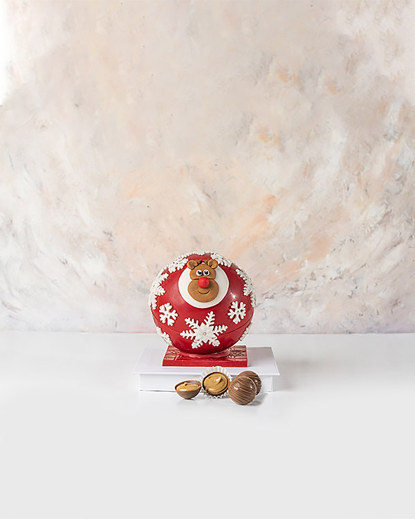 Bauble with Reindeer by NJD view 1