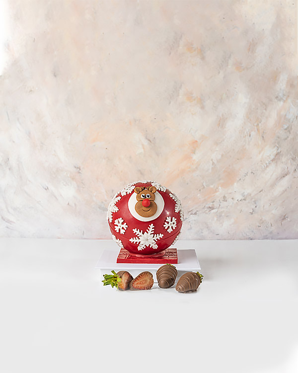 Bauble with Reindeer by NJD view 5