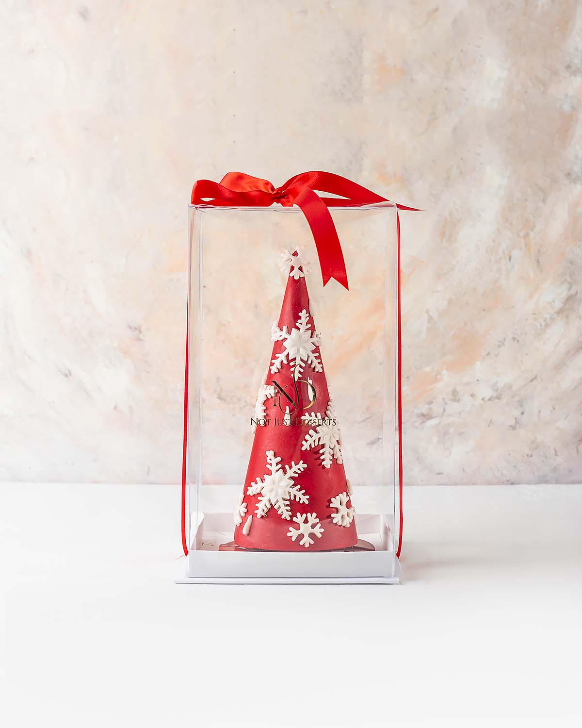 Red Tall Christmas Tree by NJD view 6
