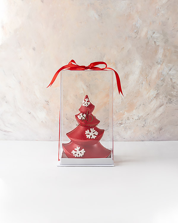 Red Chocolate Christmas Tree  by NJD view 4