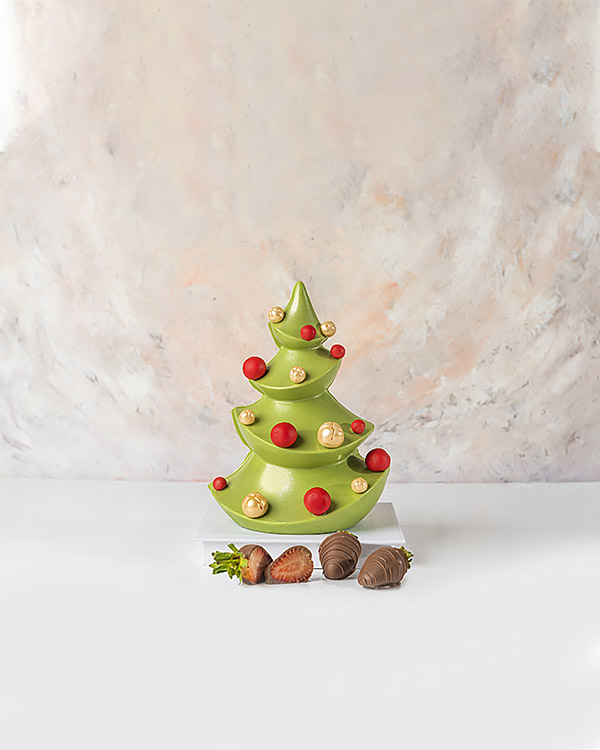 Green and Red Christmas Tree by NJD view 5