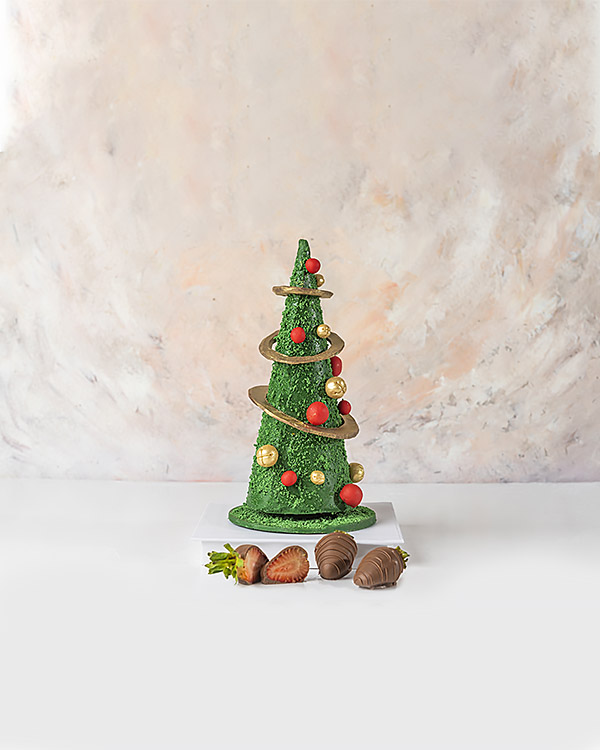 Green Chocolate Christmas Tree by NJD view 5