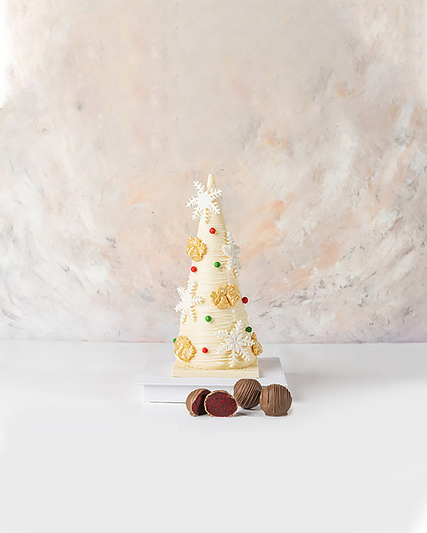 White Christmas Tree By NJD view 4