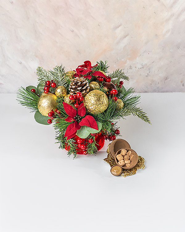 Christmas Hamper Arrangement by NJD view 6