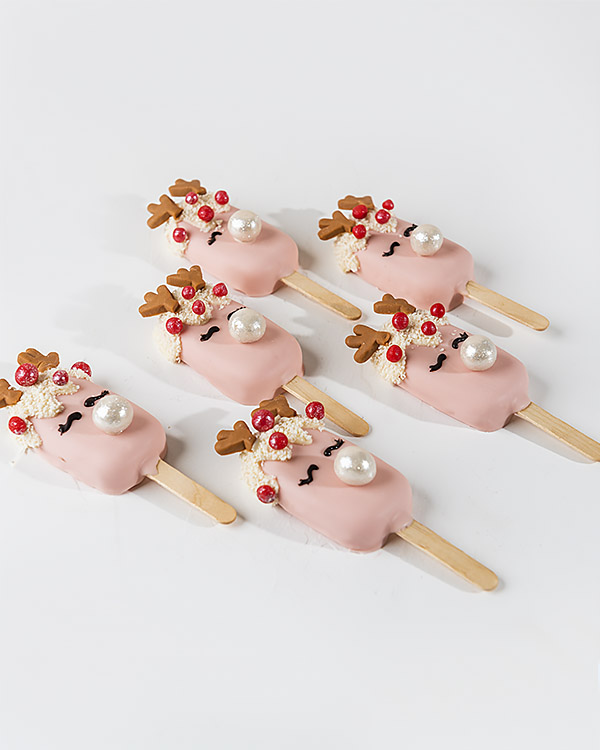 Pretty Reindeer Cakesicles by NJD view 4