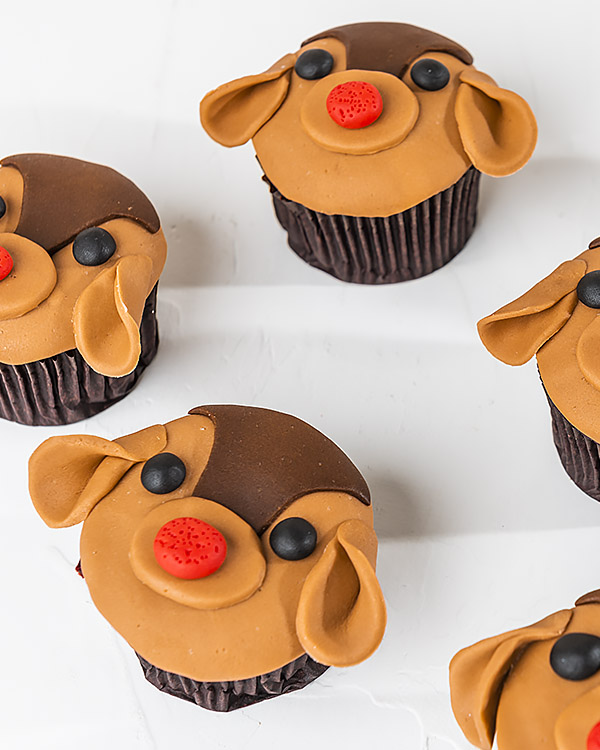 Cute Reindeer Cupcakes  by NJD view 1
