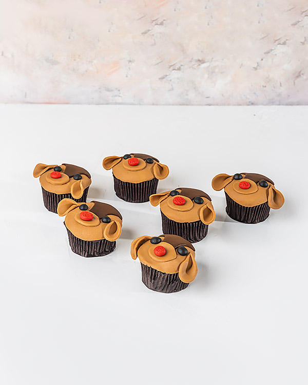 Cute Reindeer Cupcakes  by NJD view 4