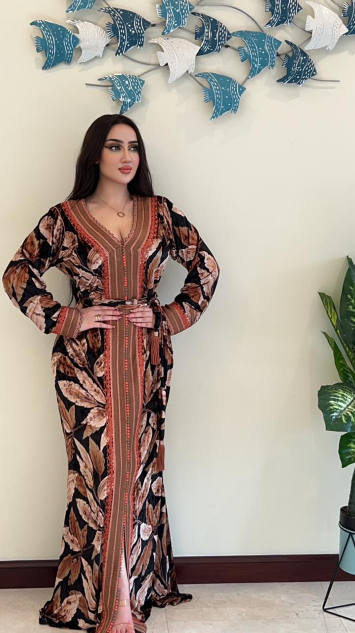 Moroccan caftan view 1