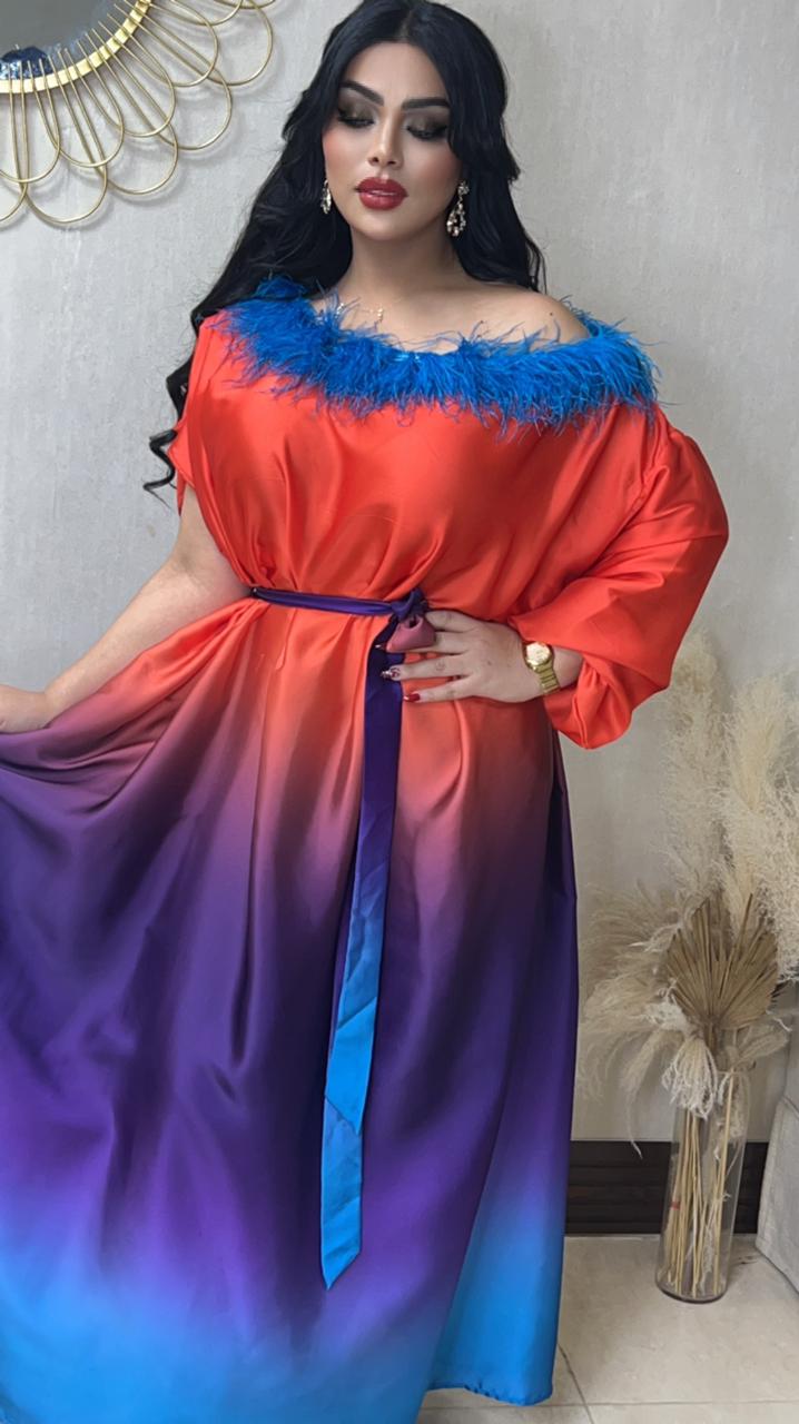 Satin dress view 1