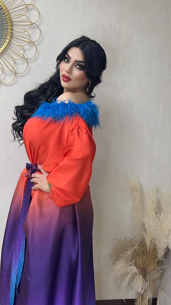Satin dress view 4