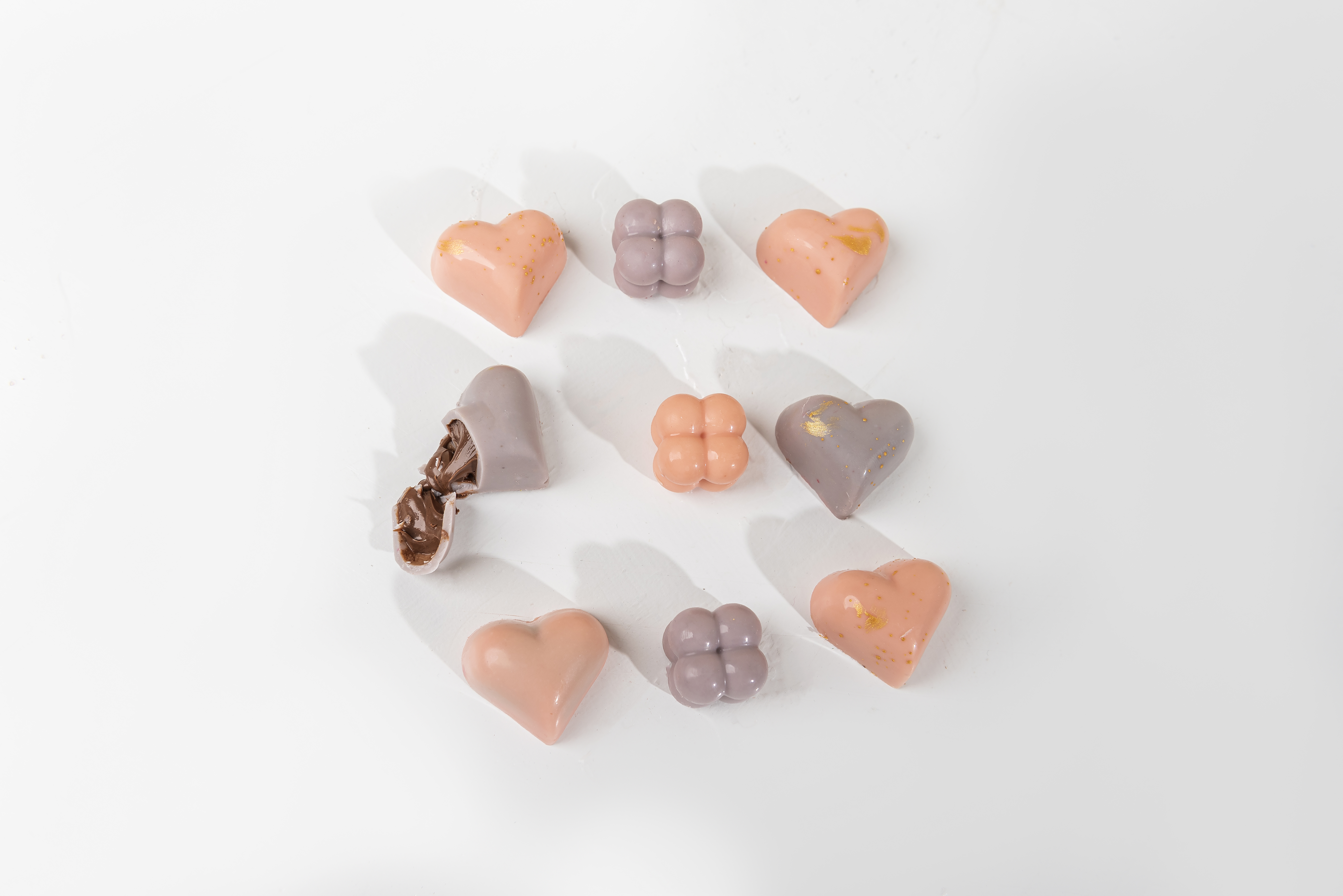Hearts and Designer Chocolates Small Pack by NJD view 4