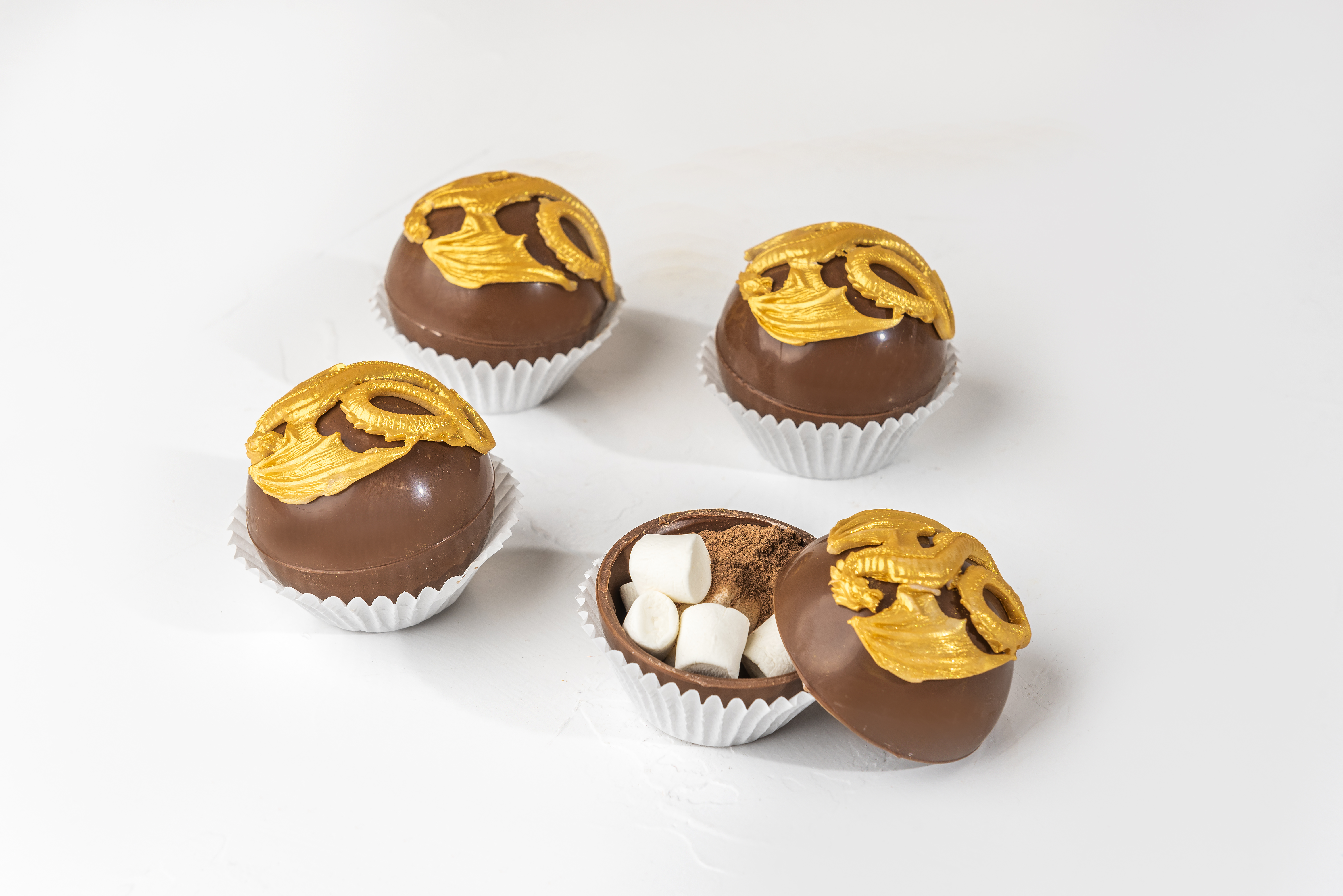 Year of Dragon Hot Chocolate Bomb view 1