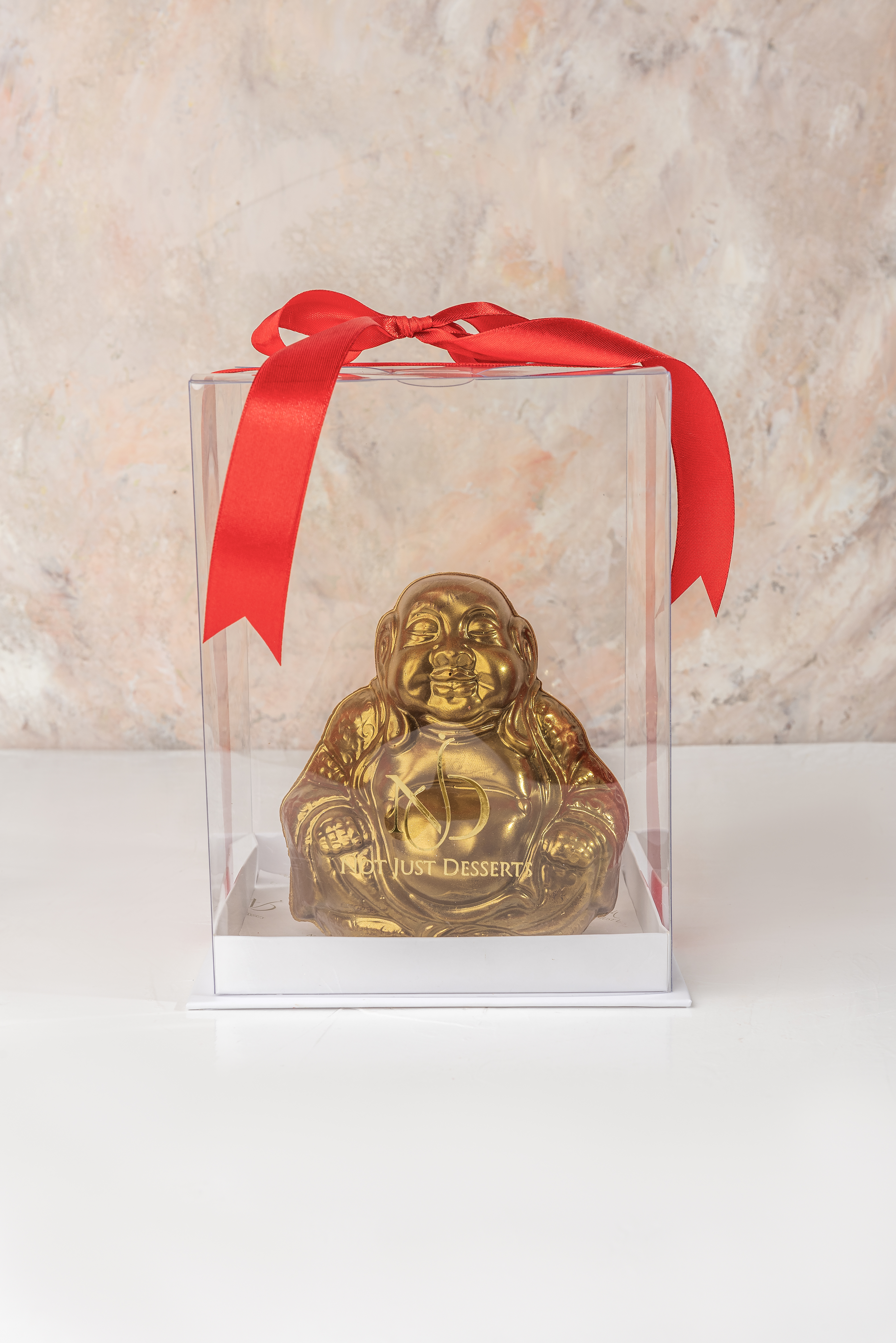 Chocolate Smiling Buddha with Truffles by NJD view 4