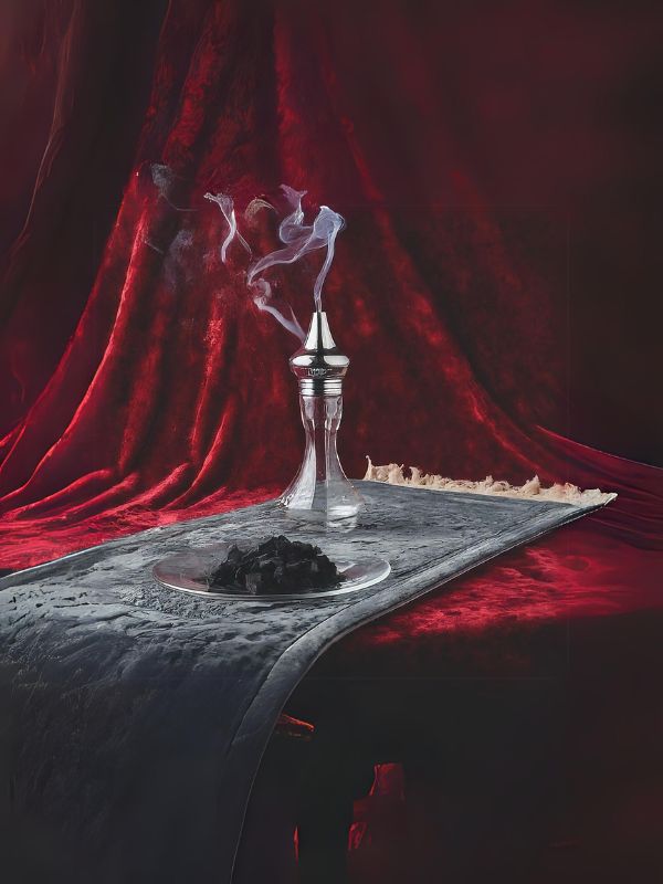 Prayer rug& Laboratory & incense view 1