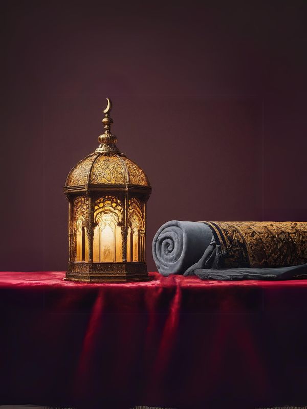 Ramadan lantern&Prayer rug view 1