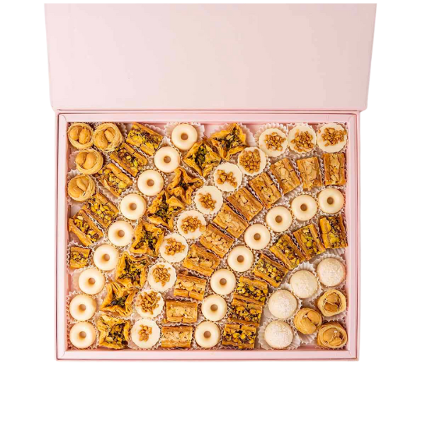 Baklawa and Chocolates Gift Box by NJD view 1