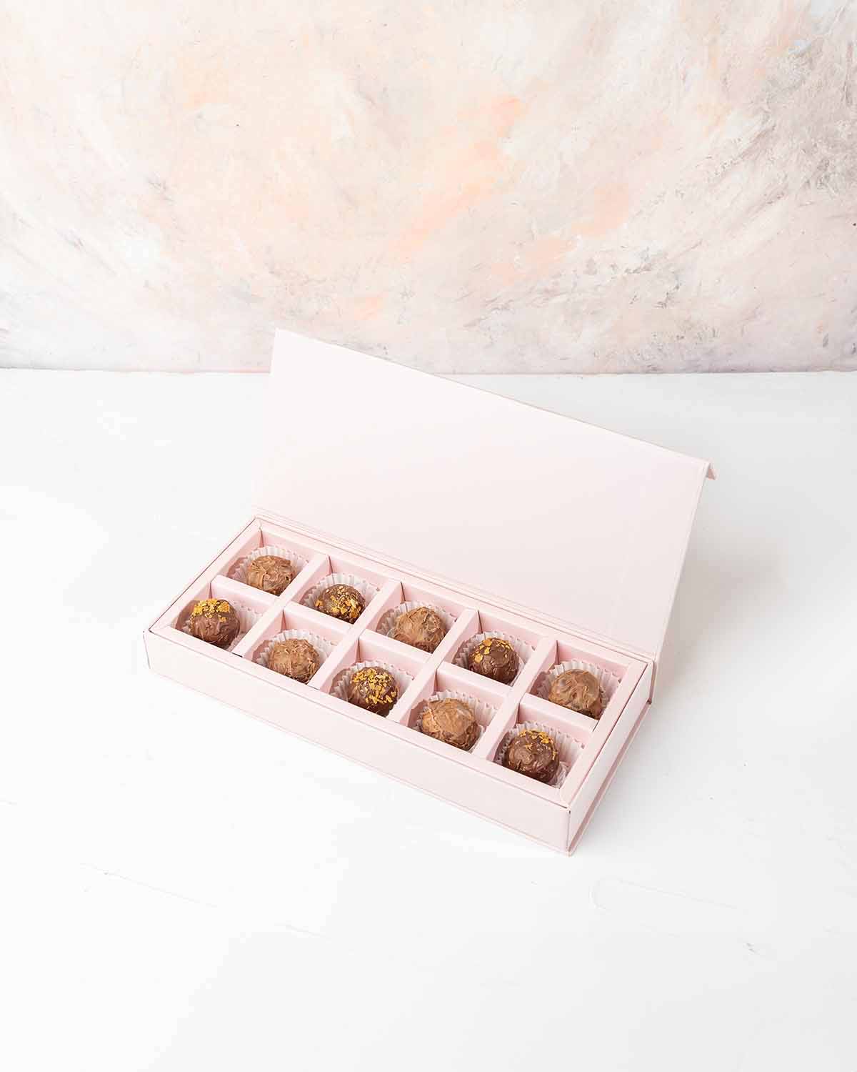 10 Assorted Milk Chocolate Truffles  by NJD view 4