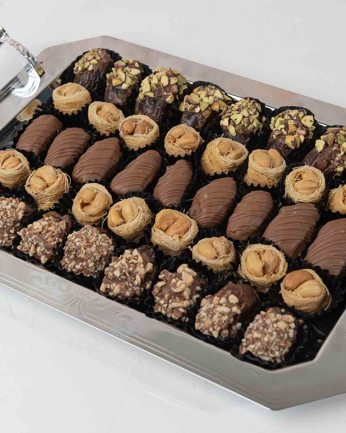 Dates and Baklawa Platter by NJD view 4