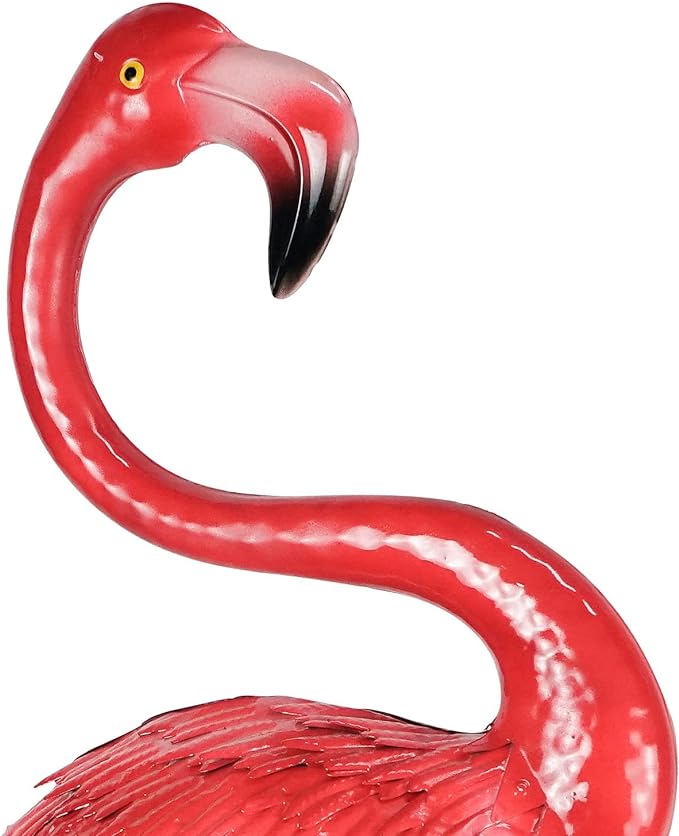 Dreams Eden Large Flamingo Garden Statue view 8